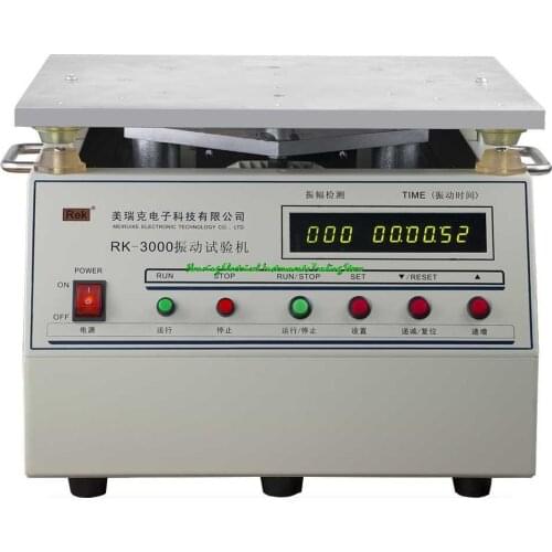 Rek RK-3000 Vibration Test Machine Vibration Test Stand State Articles Vibrometer Maximum Load 40Kg AC 220 V / 50 Hz