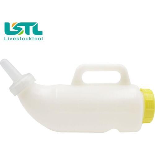 2 L Cow Milk Drinker Bottle Calf Feeder Apparatus With Thick Calf Milk Bottle Small Milk Jug Silicone Cattle Sheep