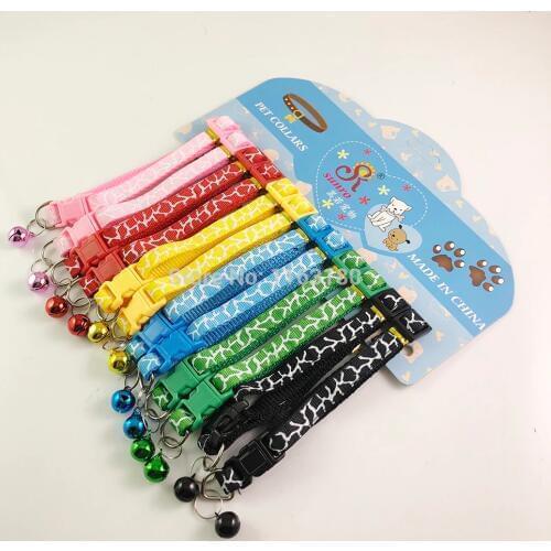1020 pcs/lot Pet Dog Collar Puppy Cat Pet Buckle Dogs Leads Neck Strap Animal Pet Accessories For Small Dogs