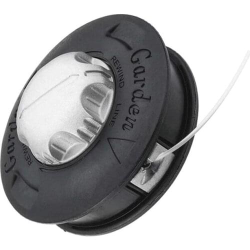 Universal M10 Aluminum Nylon Brush Mower Bump Spool Grass Trimmer 2 Lines Cutter Head Thread Line String Saw Grass Brush Mower