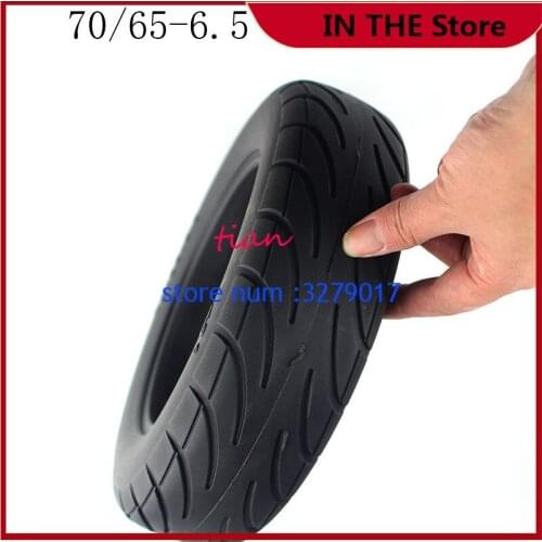 High Quality 10inch 10x3.00-6.5 size 70/65-6.5 solid tyres for Xiaomi mini pro balance scooter tire accesorios para motocross