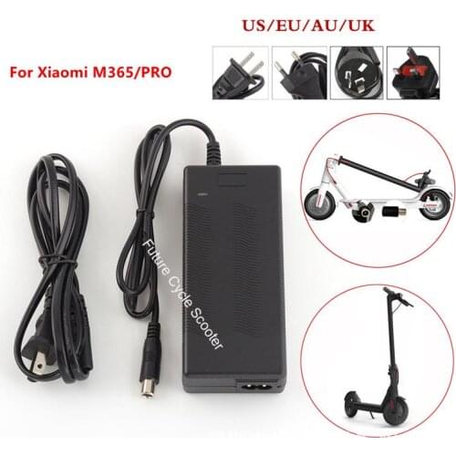 Scooter Charger for Ninebot ES1 ES2 ES4 M365 Pro 1S Electric Scooter 63W 42V 2A Battery Charger Power