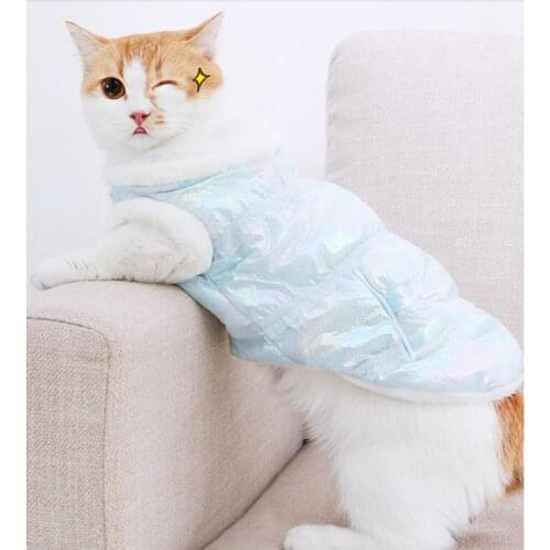 Cat Dog Clothes Chihuahua Kitten Clothes Outfit Dog Jacket Vest Winter Clothes Pet Puppy Coat Clothing