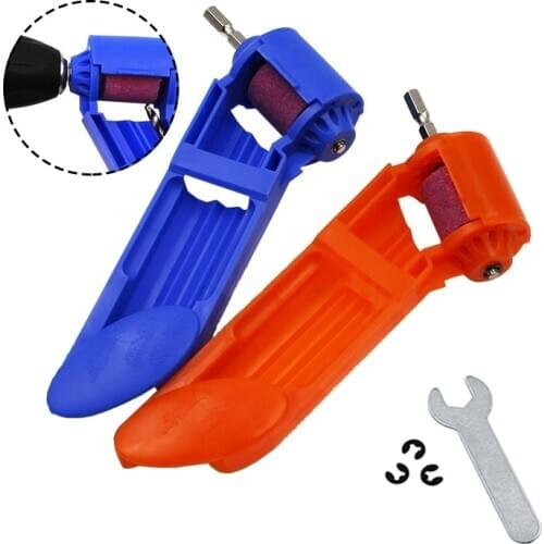 1 Set Corundum Grinding Wheel Drill Bit Sharpener Titanium Drill Portable Drill Bit Powered Tool Parts 2020
