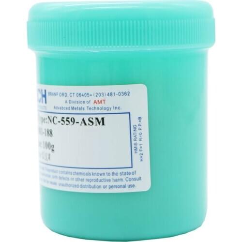 100g Lead-Free High Quality Free shipping NC-559-ASM Solder Flux Paste For SMT BGA Reballing Soldering Welding Repair Paste