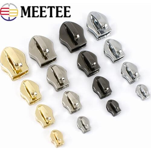 25pcs Zipper Sliders for 3# 5# 8# 10# Nylon Zipper Down Jacket Pocket Zipper Head Bag Zip Repair Kits DIY Sewing Accessories