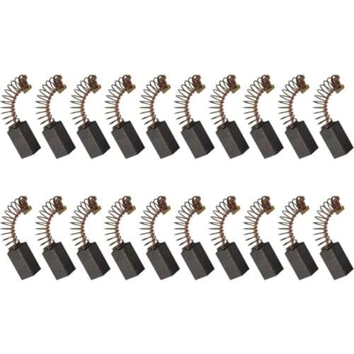 20PCS Carbon Brushes for HITACHI DH24PH DH22PH D65H D13VH D10VJ D10VST D10VG D10VG2 GJ90VST