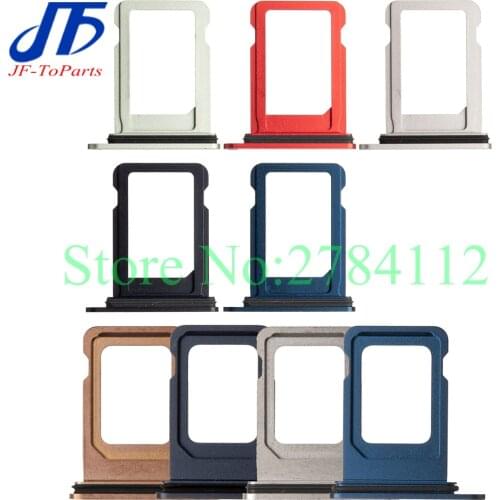10Pcs Replacementfor iphone 11 Pro Max Single SIM Card Slot SD Card Tray Holder Adapter Assembly Repair Parts
