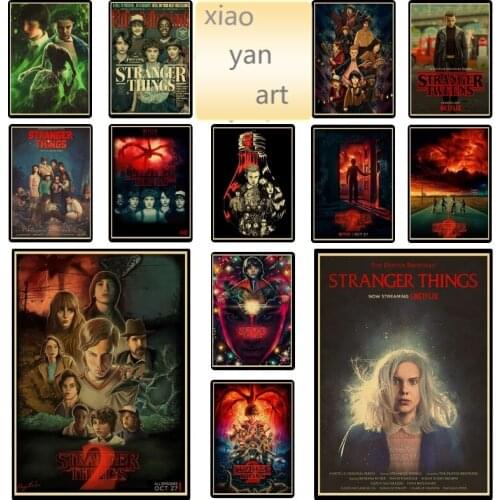 Diamond Painting TV Series Stranger Things 5D DIY Full Diamond Embroidery Cross Stitch Kits Home Decoration
