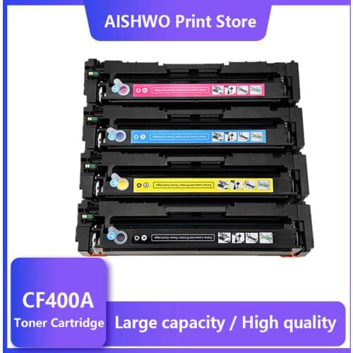 ASW CF400A CF401A 402 403A 201A Compatible Color Toner Cartridge For HP Color LaserJet Pro M252dn M252n MFP M277dw M277n M274n