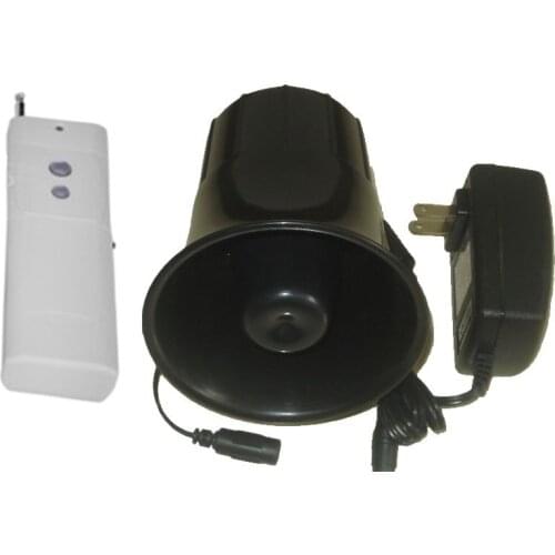 315mhz wireless alarm siren horn 115dB 200Meter long distance work wireless speaker horn alarm machine wireless horn siren