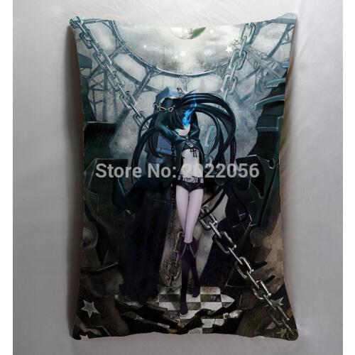 Anime Manga Black Rock Shooter 40*60cm Pillow Case Cover Seat Bedding Cushion 003