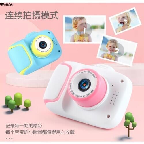 X11 Mini Cartoon Kids Camera Creative Childrens Camera HD Digital Camera Portable 1080P Camera For Kids Birthday Christmas Gift
