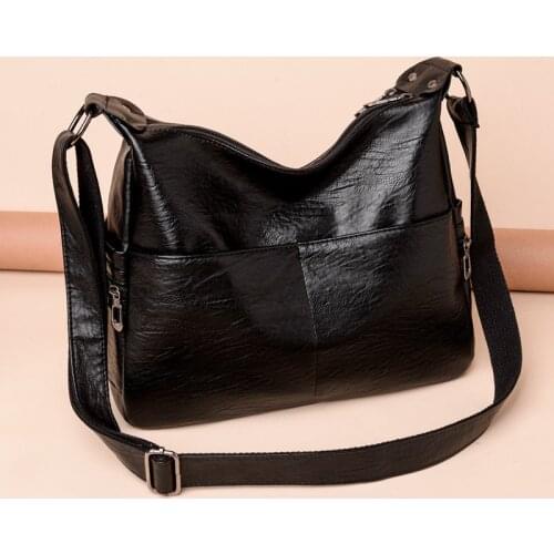Designer Multi-pocket Crossbody Shoulder Bags For Women Sac Winter Style 2021 Bolsas Soft Leather Luxury handbags Women bags