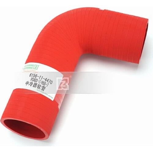 For Komatsu Excavator Intercooler Outlet Pipe PC400-7 450-7 Air Hose 6156-11-4470