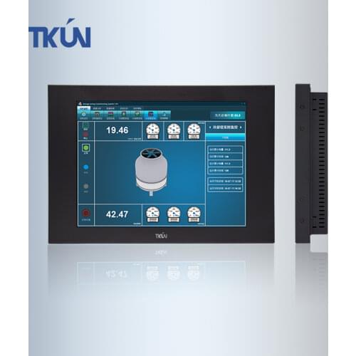 TKUN 12-inch video surveillance HD LCD monitor, office anti-theft surveillance, subway security monitor, outdoor high brightness