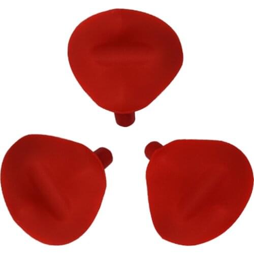 Red Silicone Arrow Rests for 17" ILF CNC Traditional Recurve Bow Riser RH