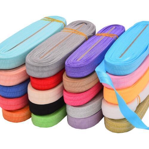 100yds/roll s Shiny Headband Elastic Band FOE Hairband for Newborn Headbands Hair Accessory Headwrap