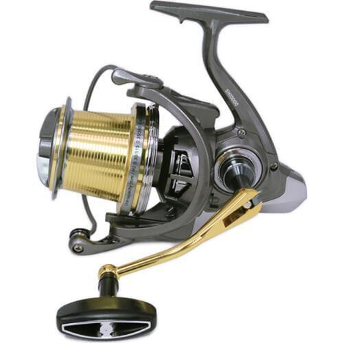 2020 New 4.6:1 Speed Ratio Fishing Reel 6+1 Bearings Spinning Reel Full Metal Wire Cup Long Casting Fishing Reel Fishing Tackle