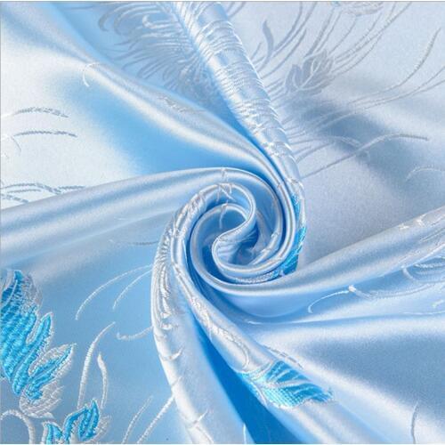 New arrival imported yard dyed jacquard brocade fashion fabric for Quilting sewing dress women clothing skirt by meter