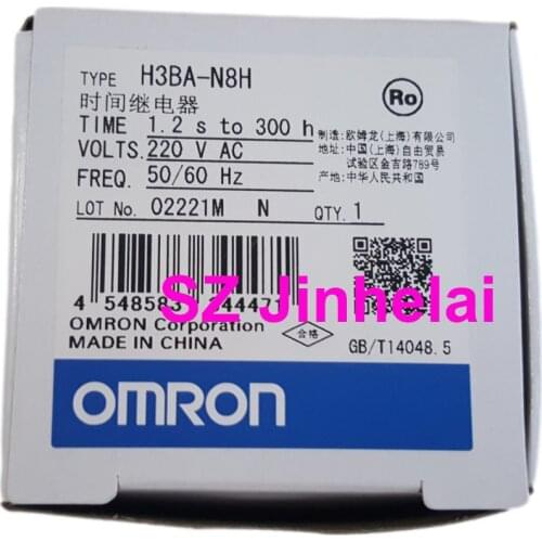OMRON H3BA-N8H AC220V Authentic original TIME RELAY 220VAC реле времени