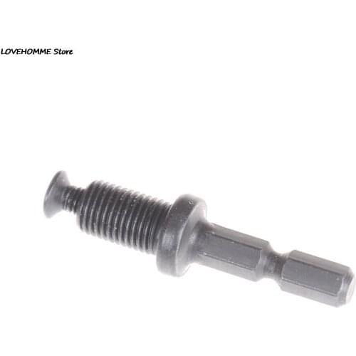1/4" Hex Shank Keyless Drill Bit Chuck Adapter Converter Thread Dia SDS Plus Round Shank Drill Chuck Quick Change Tool