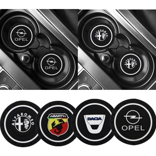 1pcs Car Cup Holder Coaster Non slip Pad Mat Interior Decoration For SUZUKI DZire IGNIS Alto Spacia Jimmy VITARA SX4 Auto Goods