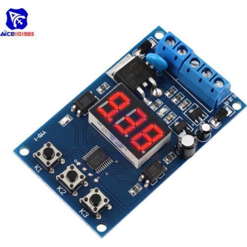Trigger Cycle Timer Delay Switch Circuit Control Board Mos Fet Driver Module with LED Display 0.1S-999M for Arduino