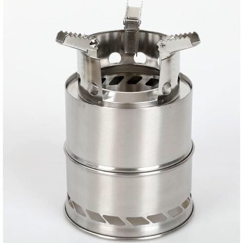 Camping stove Outdoor Camping Furnace End Deconstructable Wood Stoves Picnic Barbecue Stoves Cross Border Detachable Wood Burner