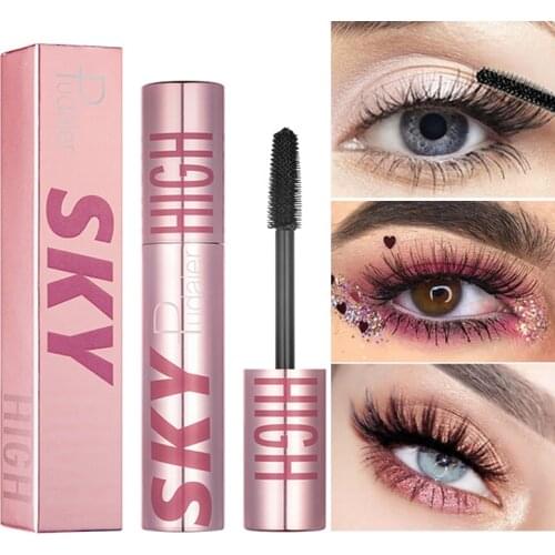 Waterproof 4D Mascara Black Quick Dry Long Lasting Thick Curly Mascara Volume Lashes Lengthening Mascara Eyes Makeup Cosmetics