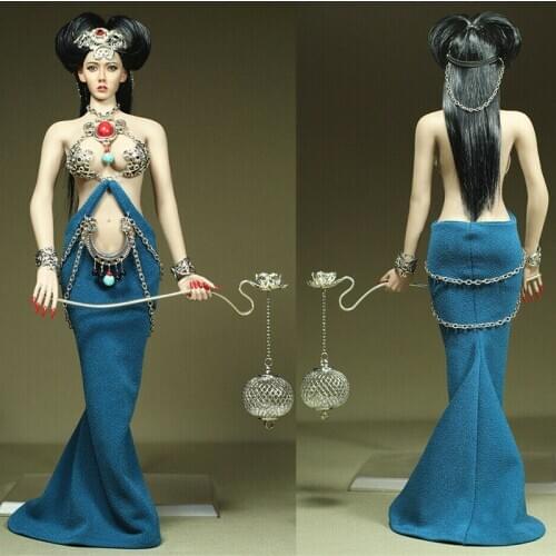 1/6 Headwear Clothes Lantern Fit 12" Female Phicen TBLeague Action Figure Body in stock