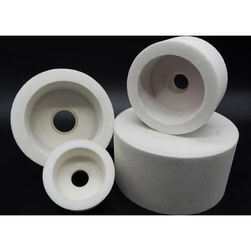 1pcs Cylinderial Dia75/100/125mm White corundum grinding wheel high quality White corundum