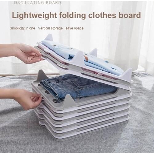 1pcs Shirt Organizer T Shirt Folder Board Clothing Dividers Stackable T Shirt Document Lazy Folding Board Organizers dropshippin
