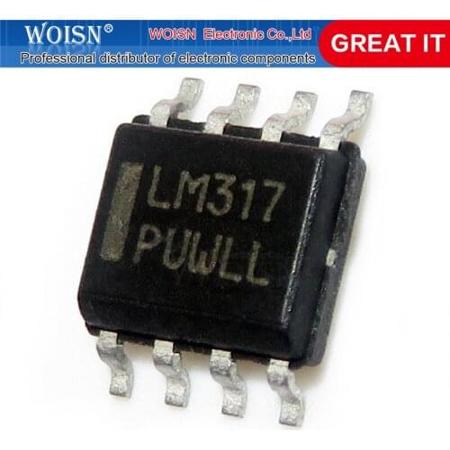 10pcs/lot LM317LMX LM317LM LM317 SOP-8 In Stock