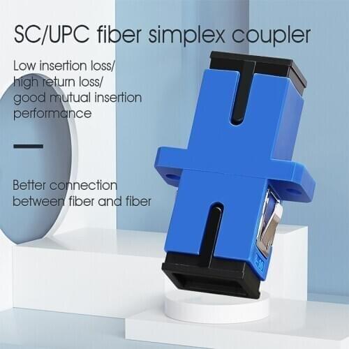 Free Shipping 300/bag SC APC Simplex mode Fiber optic Adapter SC APC Optical fiber coupler SC Fiber flange