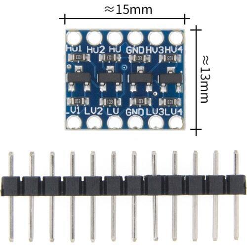 4 channel IIC I2C Logic Level Converter Bi-Directional Module 5V to 3.3V