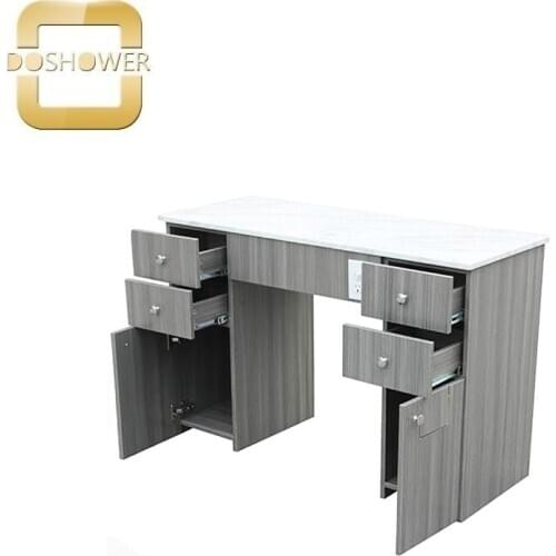 Doshower manicure nail salon tables with nail acrylic powder table manicure chairs for beauty nail furniture salon table