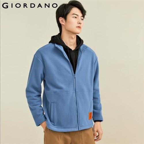 Мужские толстовки с воротником Giordano China At AliExpress