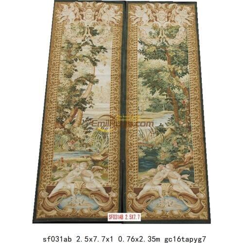 Wall tapestry vintage aubusson tapestry tapestry wall forest decorative wall tapestries modern tapestry weaving