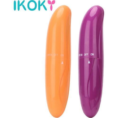 IKOKY Bullet Vibrator Portable G-Spot Massager Sex Toys for Women Female Masturbator Clitoris Stimulate Vibration Adult Products