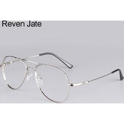 Reven Jate Full Rim Super Flexible Memery Metal Alloy Titanium Optical Eyeglasses Frame for Men and Women with 5 Optional Colors