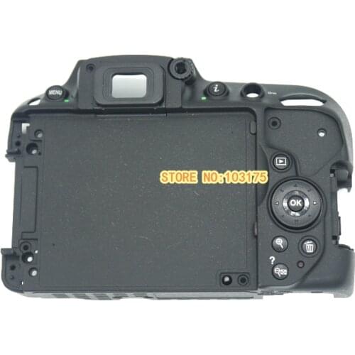 Original Back Rear cover case shell Assy Unit For Nikon D5300 with key buttons FPC flex cable Camera Repairment