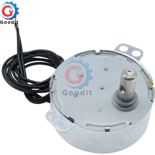 Synchronous Motor CW/CCW TYC-50 AC 220-240V AC12V 50/60Hz Synchronous Motor 5-6RPM Robust Torque 4W Torque 4KGF.CM