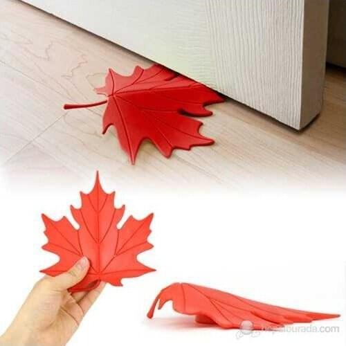 Modern Convenient Door Six Pcs of Stoppers Leaf design product