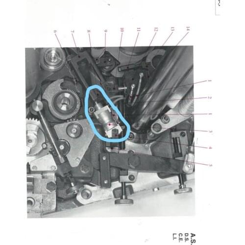 High Quality water roller cylinder Heidelberg 00.580.3384 cylinder