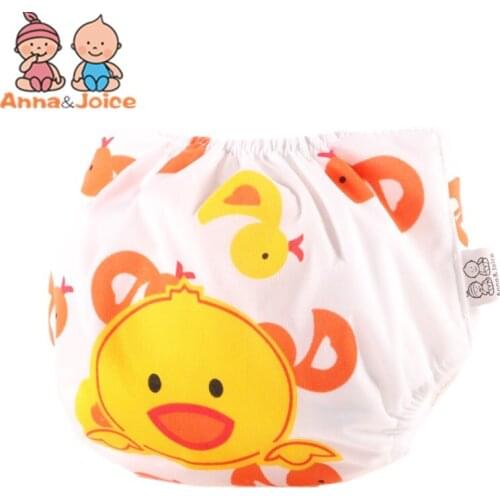 10pc/lot Baby Diapers Cloth Diaper Reusable Nappies Training Pants Diaper Cover Washable Free Size