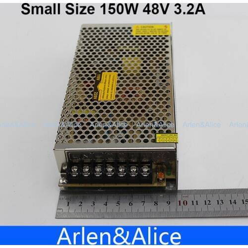 150W 48V 3.2A Small Volume Single Output Switching power supply for LED Strip light AC to DC