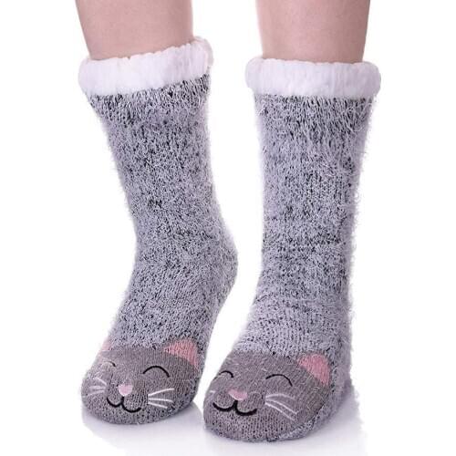 2020 Lovely Fashion Very Warm Mens and Womens Type Household Knitted Floor MIiddle Stocking