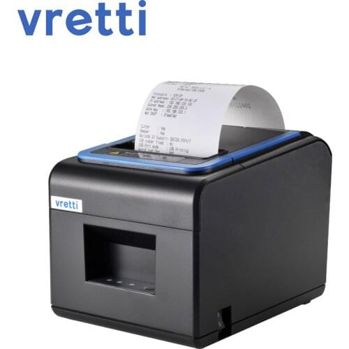 Vretti V330M 3inch Shipping Receipt Printer 260mm/s High Speed Usb Lan Interface Use For Home Office Direct Thermal Printer POS