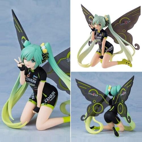 Anime Tony Racing Butterfly Graffiti Anime Kneeling Girl PVC Action Figure Collectible Model Toy Doll Gifts